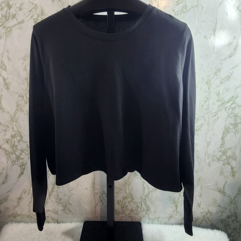 Adidas Black Long Sleeve Tee